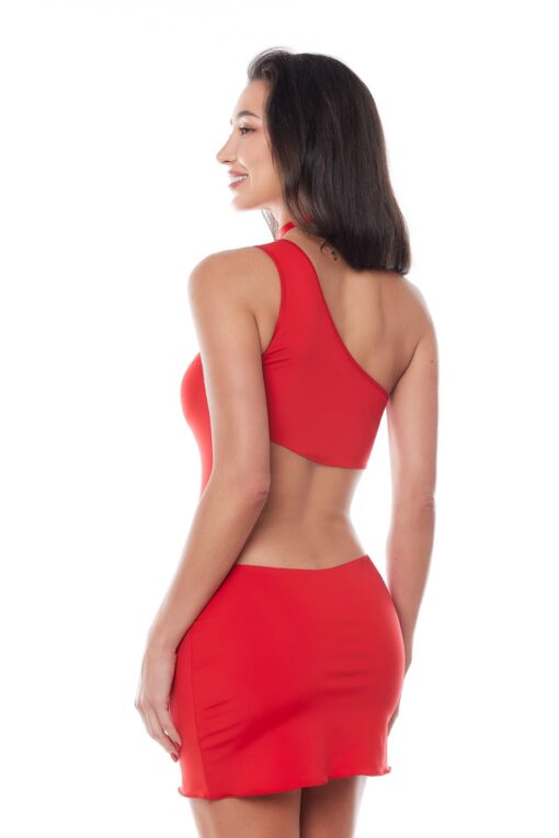 Karen dress red (dress/ sukienka) xxl/xxxl - obrazek 2
