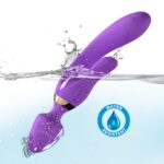 Stymulator Magic Wand fioletowy - obrazek 4