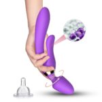 Stymulator Magic Wand fioletowy - obrazek 5