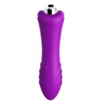 Wibrator Bullet – mini masażer fioletowy, 9 funkcji - obrazek 2