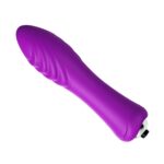 Wibrator Bullet – mini masażer fioletowy, 9 funkcji - obrazek 5