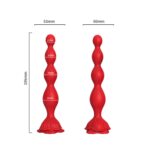 Rosestick czerwony – wibrator w kształcie róży, 9 funkcji wibracji - obrazek 3