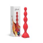 Rosestick czerwony – wibrator w kształcie róży, 9 funkcji wibracji - obrazek 9