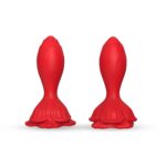 Rosenberg czerwony wibrator analny, 9 funkcji wibracji - obrazek 7