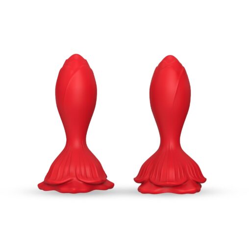 Rosenberg czerwony wibrator analny, 9 funkcji wibracji - obrazek 7