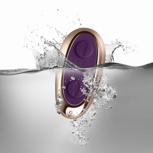 Rocks-off - petite sensations desire vibrating anal plug - purple - obrazek 3