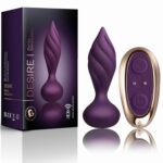 Rocks-off - petite sensations desire vibrating anal plug - purple - obrazek 4