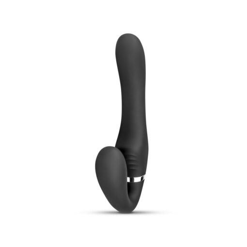 No-parts - avery strapless strap-on vibrating dildo - 22 cm - obrazek 2