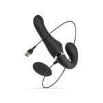 No-parts - avery strapless strap-on vibrating dildo - 22 cm - obrazek 12