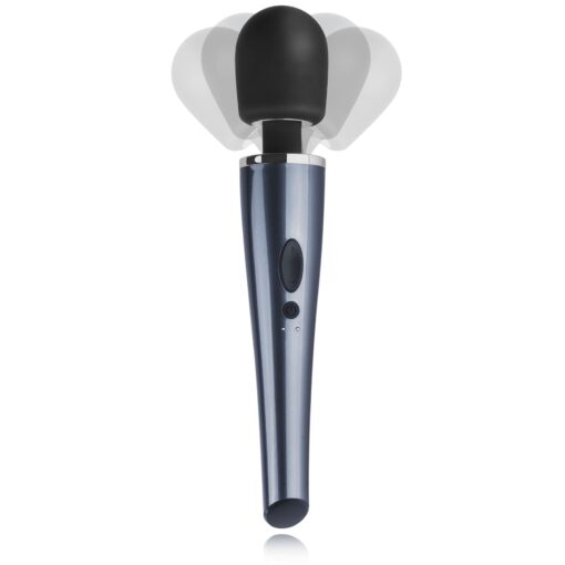 Black Lightning Wand – masażer różdżka – czarny - obrazek 9