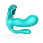 Tongue Triple Stimulator – potrójny stymulator językowy, zielony - obrazek 3
