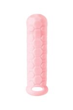 Nakładka na penisa Homme Long – różowa, do 11–15 cm - obrazek 3