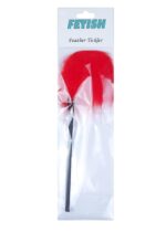 Feather tickler czerwony - b - series fetish - obrazek 2