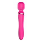 Stymulator – B Series, podwójny masażer silikonowy – pulsator, USB, 7+7 funkcji (różowy) - obrazek 6