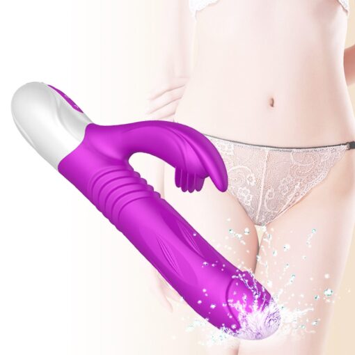 Wibrator silikonowy USB 10 funkcji + funkcja rozszerzania i penetracji - obrazek 7