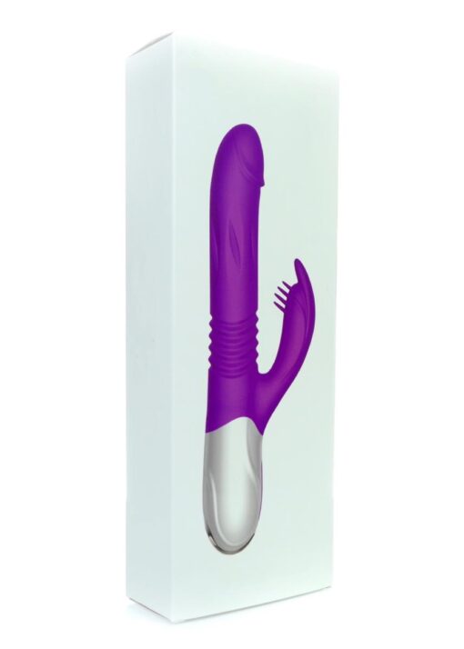 Wibrator silikonowy USB 10 funkcji + funkcja rozszerzania i penetracji - obrazek 9