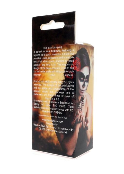 Silicone Plug – przezroczysty korek analny, rozmiar M - obrazek 7
