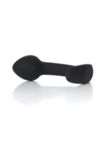 Silicone Curved Plug – S – silikonowy korek analny, rozmiar S, wyprofilowany - obrazek 4
