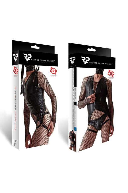 Regnes - crdset002 body i majtki czarny m - obrazek 7