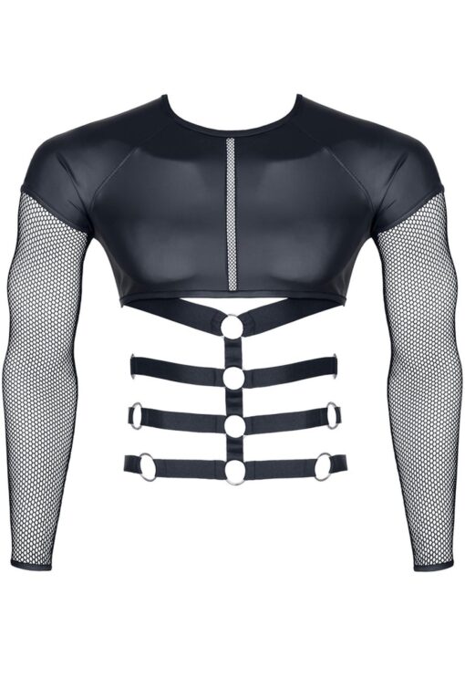Męski t-shirt black s - obrazek 3