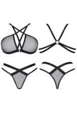 Bielizna-ladyx aina l  - biustonosz, stringi - obrazek 6