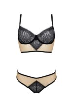 Bielizna-denerys set beige xxl/xxxl - obrazek 3