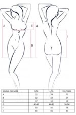 Bielizna-selina chemise navy blue s/m - casmir - obrazek 4