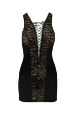 Bielizna-lara chemise black l/xl - casmir - obrazek 3
