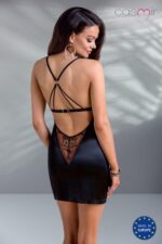Bielizna-mirella chemise black xxl/xxxl - casmir - obrazek 2