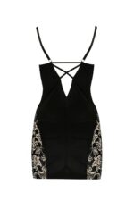 Bielizna-victoria chemise black xxl/xxxl - casmir - obrazek 4