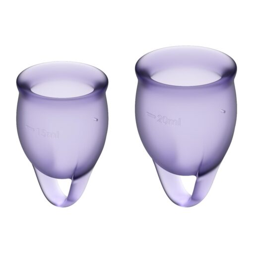 Tampony – Feel Confident Menstrual Cup (lila) - obrazek 1