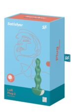 Wibrator analny Lolli Plug 2 zielony korek analny - obrazek 6