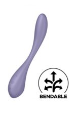 G-Spot Flex 5+ – liliowy wibrator punktu G - obrazek 2