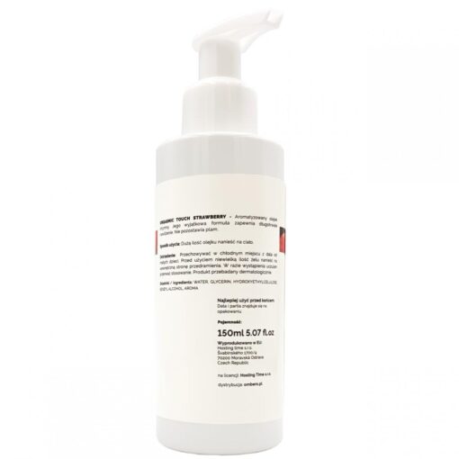 Olejek Orgasmic Touch – truskawkowy – 150 ml - obrazek 3
