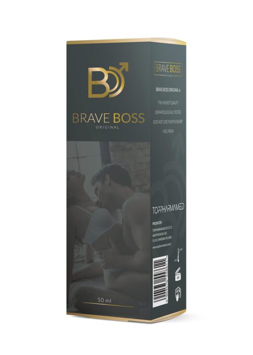 Brave boss original spray 50 ml, na opóźnienie wytrysku - obrazek 2