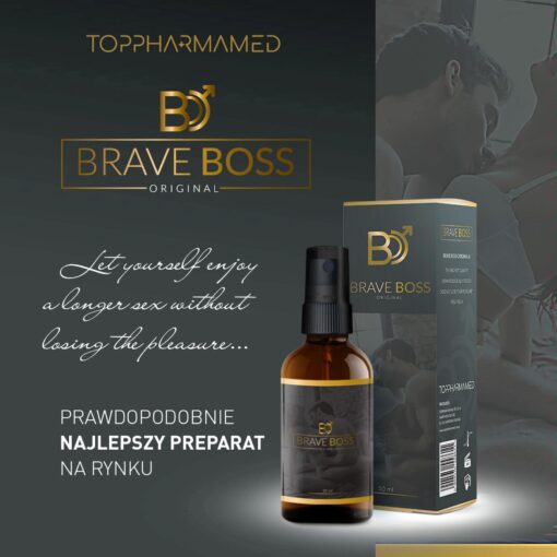 Brave boss original spray 50 ml, na opóźnienie wytrysku - obrazek 7