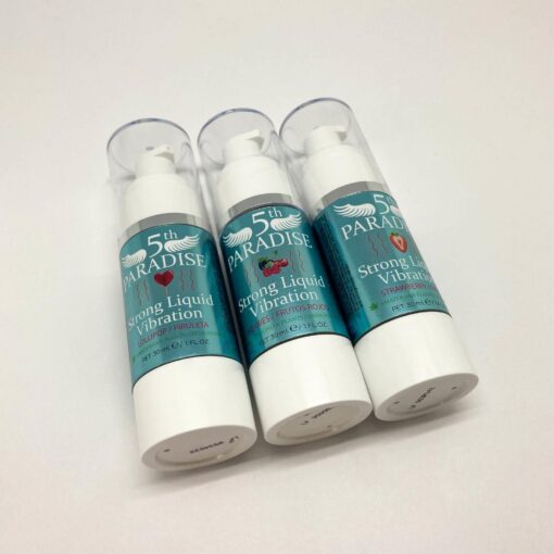 Strong Liquid Vibration Red Fruits – płyn wibrujący o zapachu czerwonych owoców, 30 ml - obrazek 3