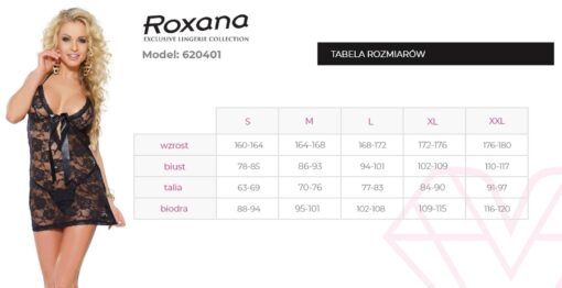 Koszulka i stringi 6204 m - obrazek 4