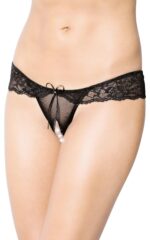 Stringi 2443 – czarne, rozmiar M/L - obrazek 2