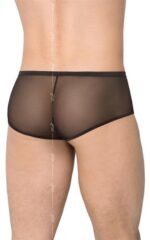 Szorty męskie 4520 – czarne M/L - obrazek 2