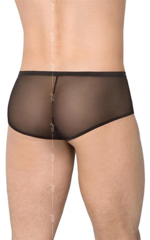 Szorty męskie 4520 – czarne M/L - obrazek 2
