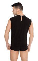 Koszulka i szorty 4604 – czarne – M/L - obrazek 2