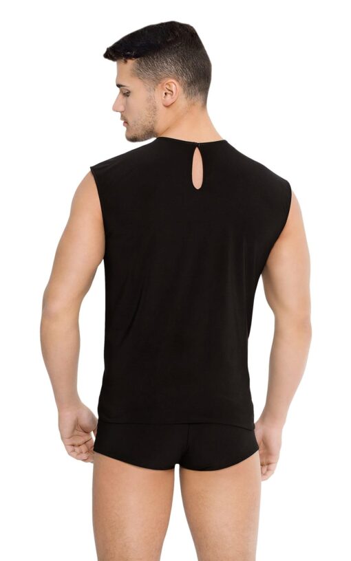 Koszulka i szorty 4604 – czarne – M/L - obrazek 2