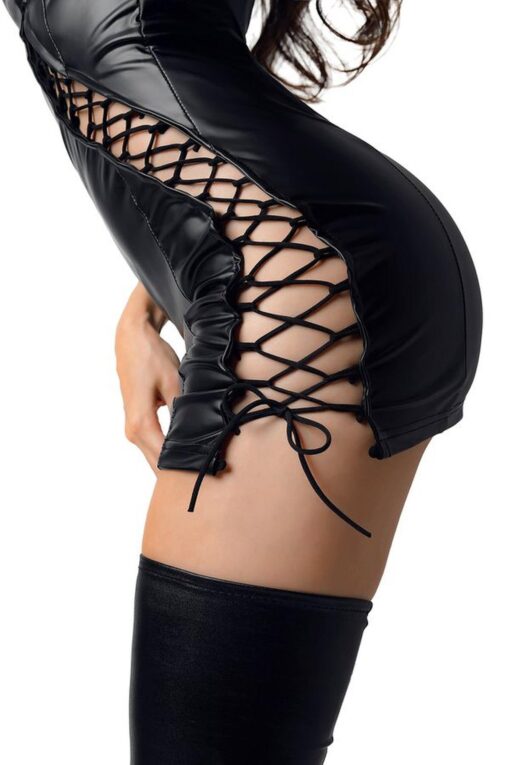 Sukienka Wetlook Lillie – czarna, rozmiar M - obrazek 4