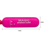 Baile – Magic Wireless Bullet, wibrujący stymulator zdalny - obrazek 4