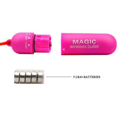 Baile – Magic Wireless Bullet, wibrujący stymulator zdalny - obrazek 6