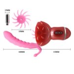 Wibrator Baile Rolling Fun II – 12 funkcji wibracji, 6 rotacji - obrazek 6