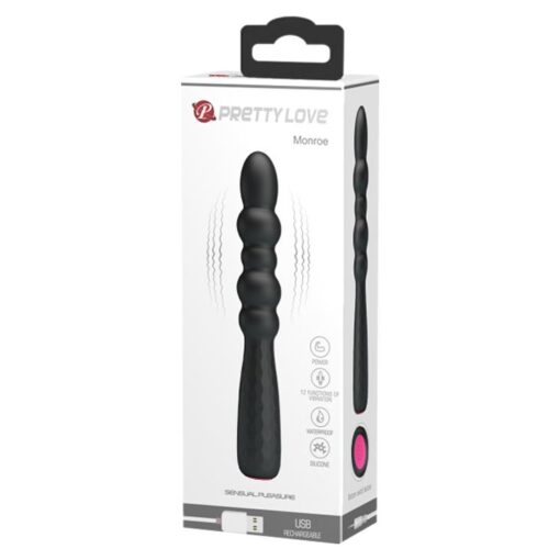 Pretty love – Monroe – wibrator, 12 funkcji, USB - obrazek 9