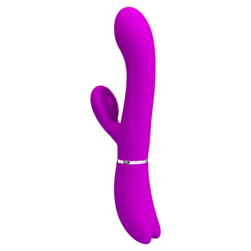 Pretty Love – wibrator łechtaczkowy, 12 funkcji, pamięć + 4 tryby lizania - obrazek 3