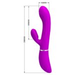 Pretty Love – wibrator łechtaczkowy, 12 funkcji, pamięć + 4 tryby lizania - obrazek 6